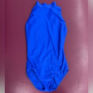 Ballet Rosa AS halter style leotard! Gorgeous lace detail!